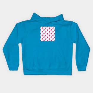 Little pink flower pattern Kids Hoodie